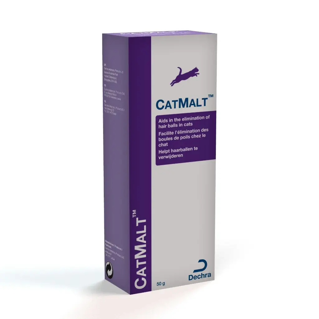 Pâte anti boule de poils "Catmalt" (50 g) - Dechra