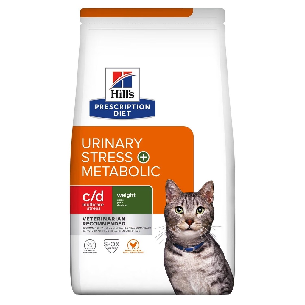 [14325_28287] Feline c/d Urinary Stress + Metabolic (3 kg) - Hill's Prescription Diet
