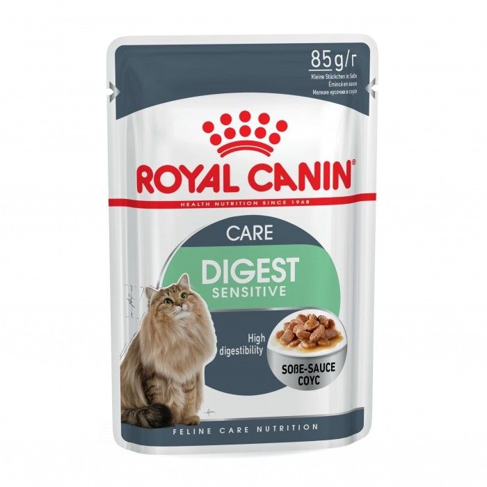 Feline Nutrition Digestive Care "en sauce" (12 sachets 85 g) - Royal Canin