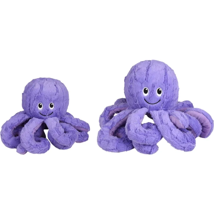 Peluche pour chien octopus purple (S) - Flamingo