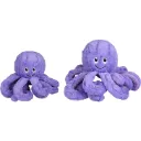 Peluche pour chien octopus purple (S) - Flamingo