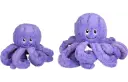 Peluche pour chien octopus purple (L) - Flamingo