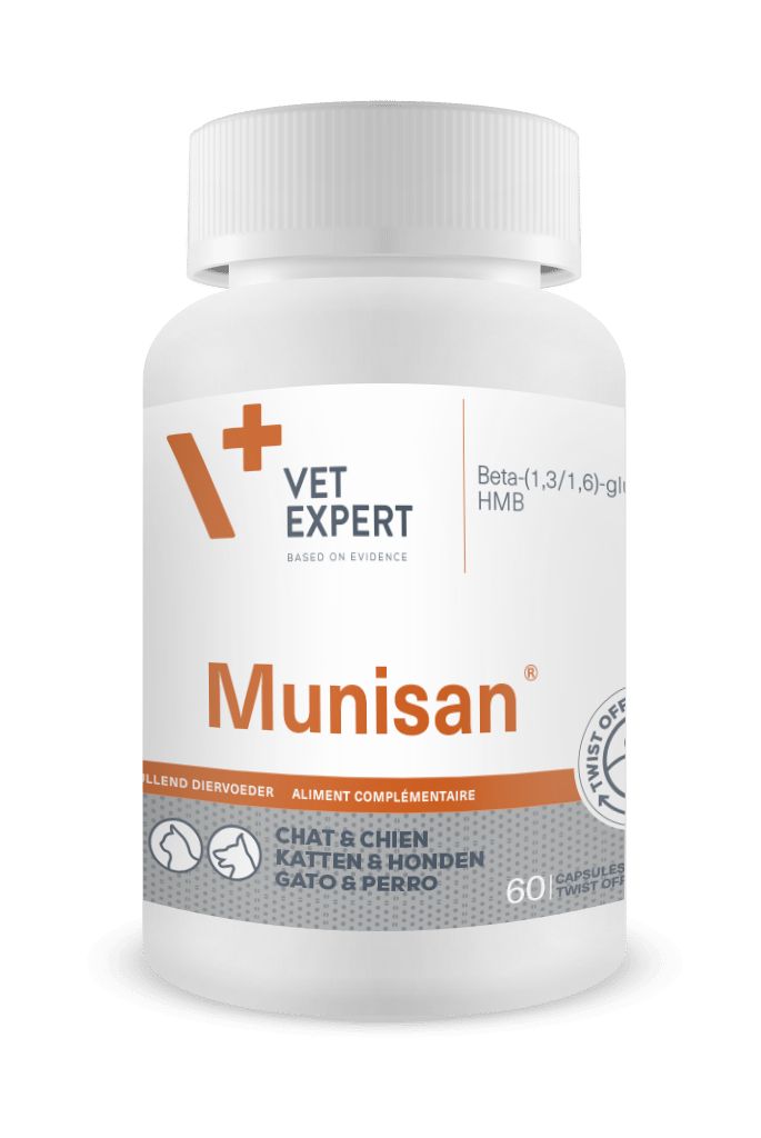 [14357_25719] Complément alimentaire "Munisan" - Vet Expert (Boite : 15 capsules)