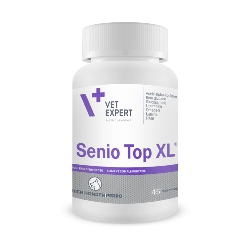 Complément alimentaire "Senio Top XL" - Vet Expert (Boite : 45 comprimés)
