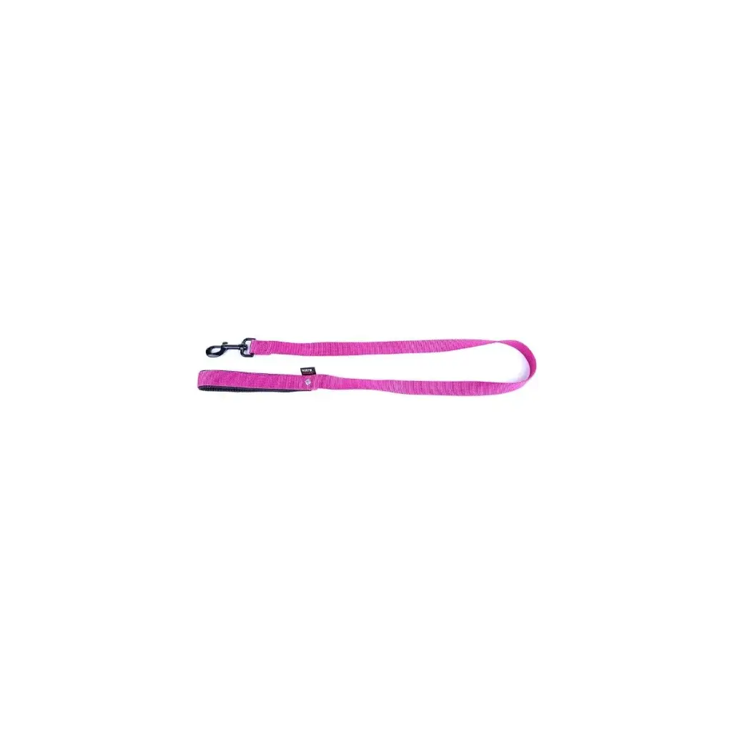Laisse simple épaisseur en nylon Rose - Martin Sellier 120 x 2,5 cm