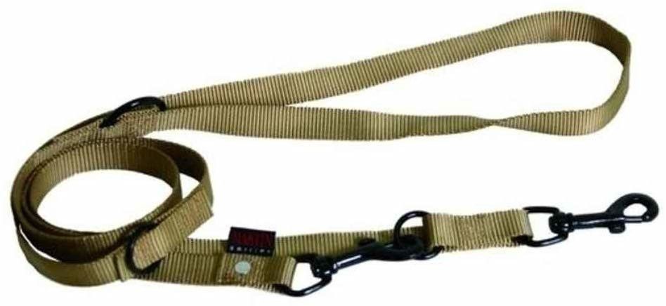 [14380_25804] Laisse de dressage 3 positions (Beige) - Martin Sellier