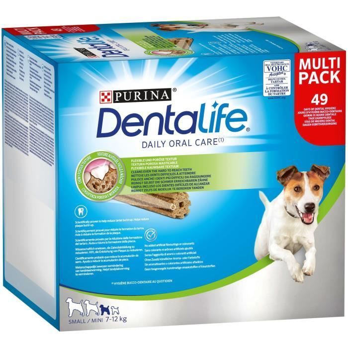 Dentalife mini 54 bâtonnets (882 g) - Purina Dentalife
