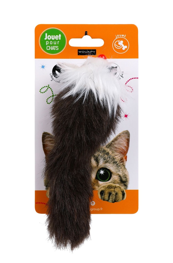Peluche pour chat "Souris à poils" - Wouapy