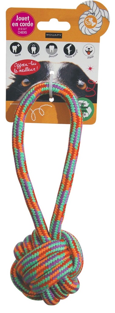 Corde pour chien "Nœud Cassagne" - Wouapy