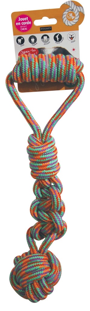 [14502] Corde pour chien "Nœud Cabestan" - Wouapy