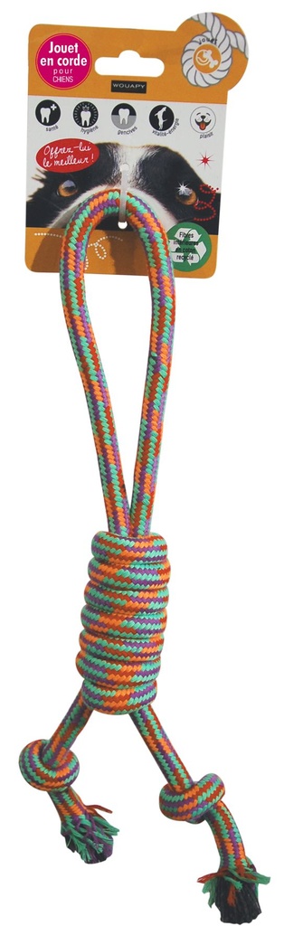 [14504] Corde pour chien "Nœud Crawford" - Wouapy