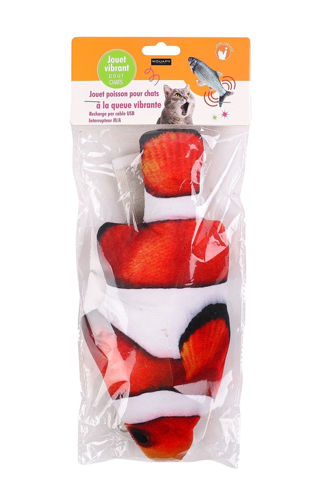 Jouet pour chat "Némo Vibrant" - Wouapy