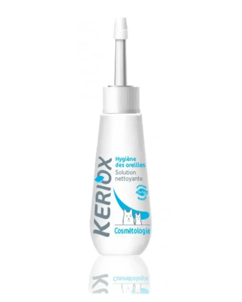 Nettoyant auriculaire pour chien et chat Keriox (100 ml) - Osalia