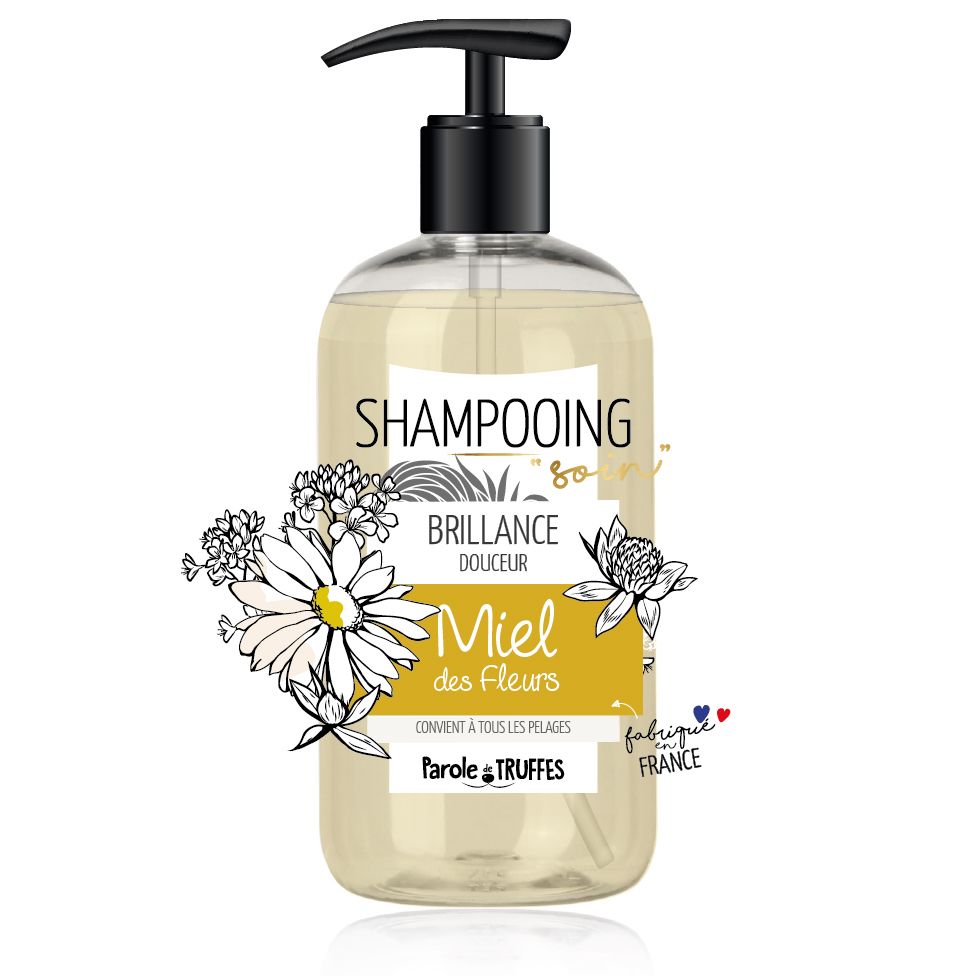 Shampooing Soin au Miel (300 ml) - Parole de Truffes