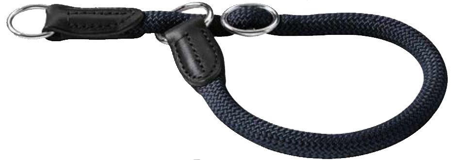 Collier de dressage "Eiby Freestyle" bleu (M) - Hunter