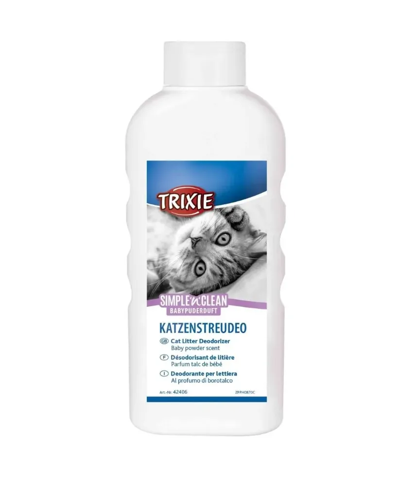 Désodorisant de litière fraîcheur pour bébé Simple'n'Clean (750 g) - Trixie