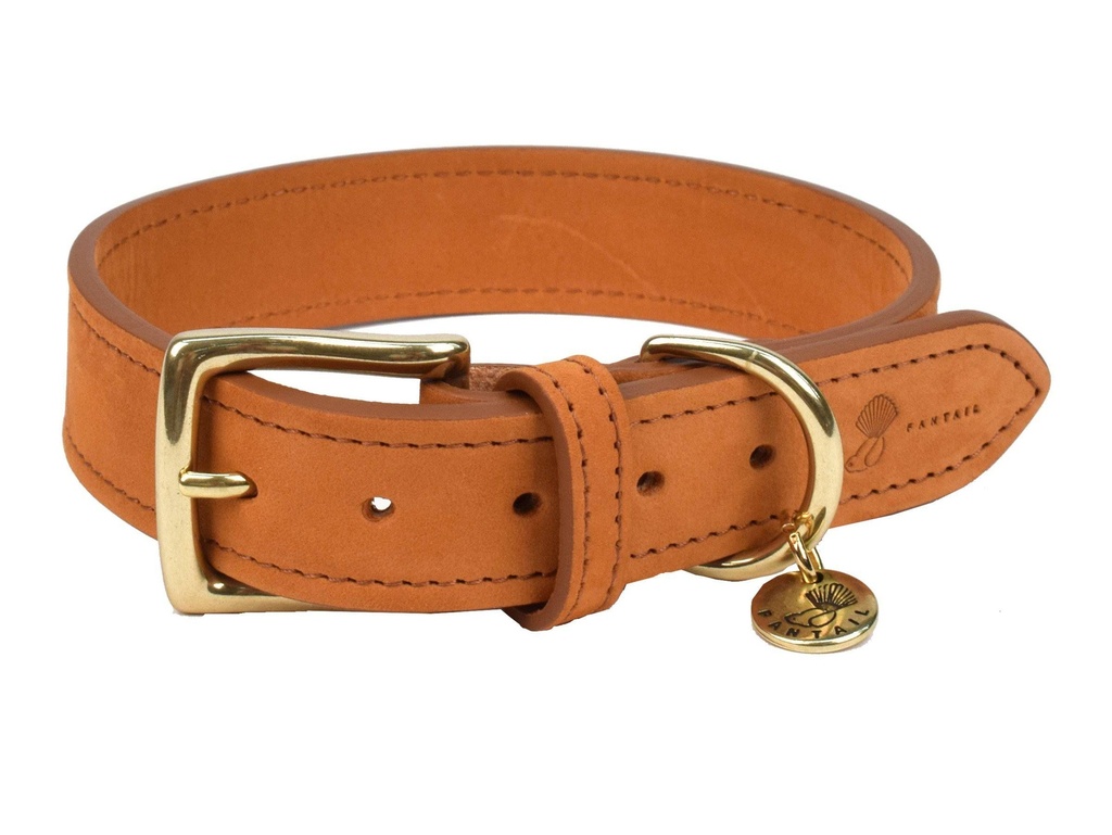 Collier "Nubu" brun clair (M) - Fantail