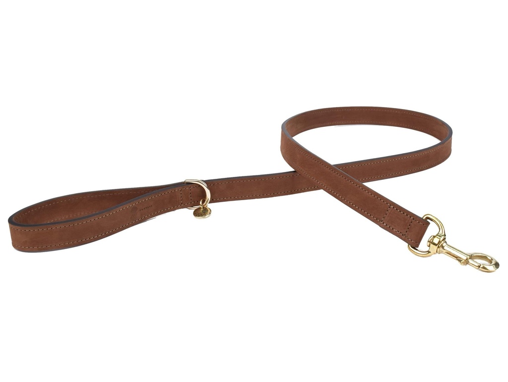 Laisse "Nubu" brun foncé - Fantail