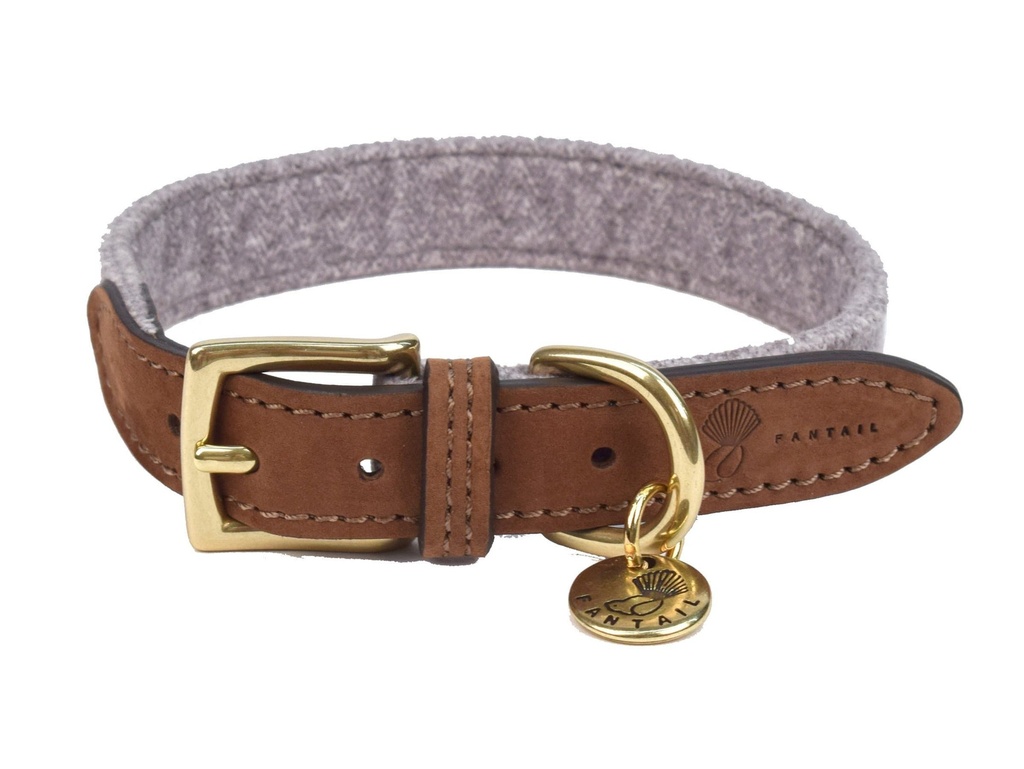 Collier "Blend" gris clair (XXS) - Fantail