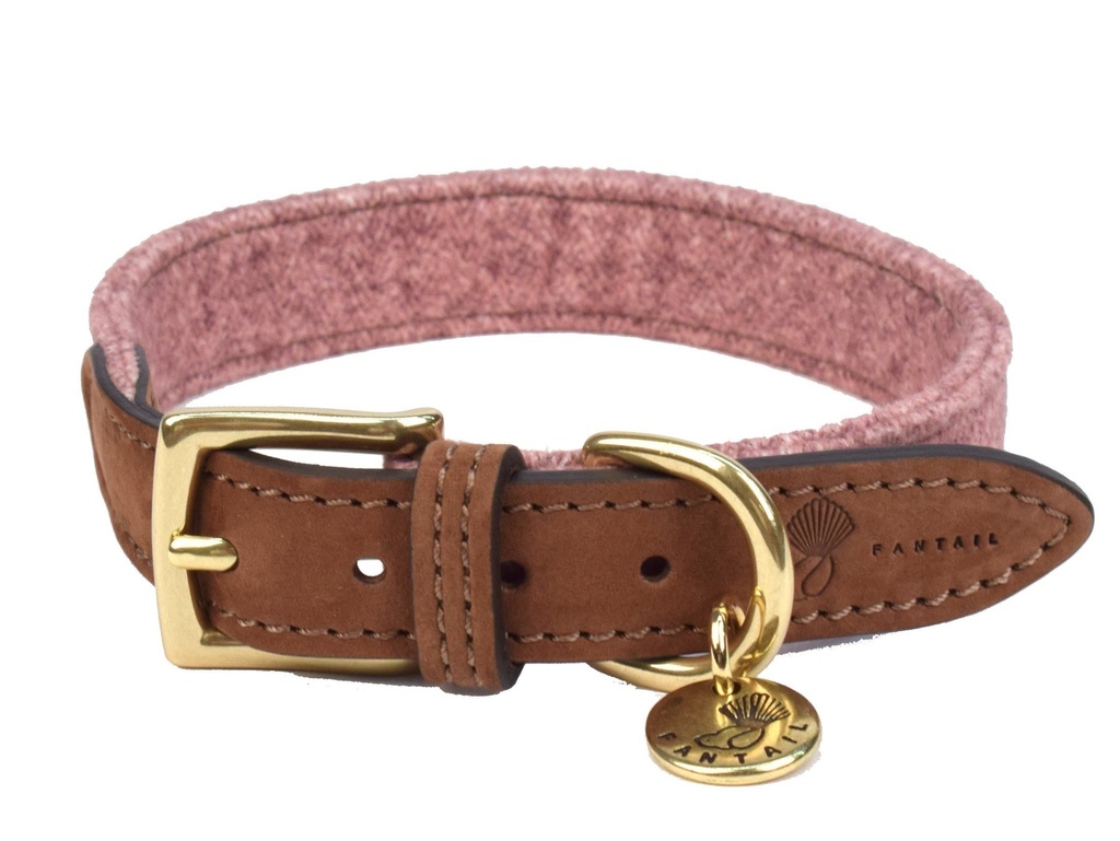 Collier "Blend" rose (M) - Fantail