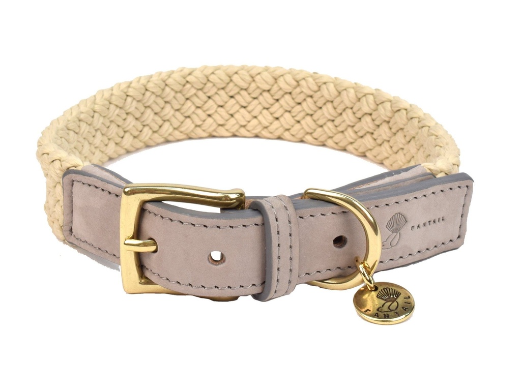 Collier "Tau" gris (L) - Fantail