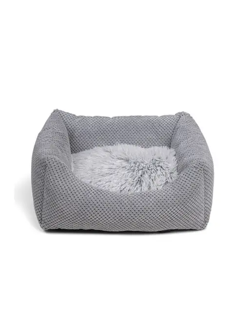Panier carré "Harry" gris (Taille 3) - Vadigran
