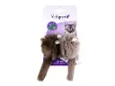 Duo de peluches pour chat "Souris" 15 cm - Vadigran