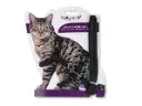 Harnais + laisse pour chat "Classic" (Noir) - Vadigran