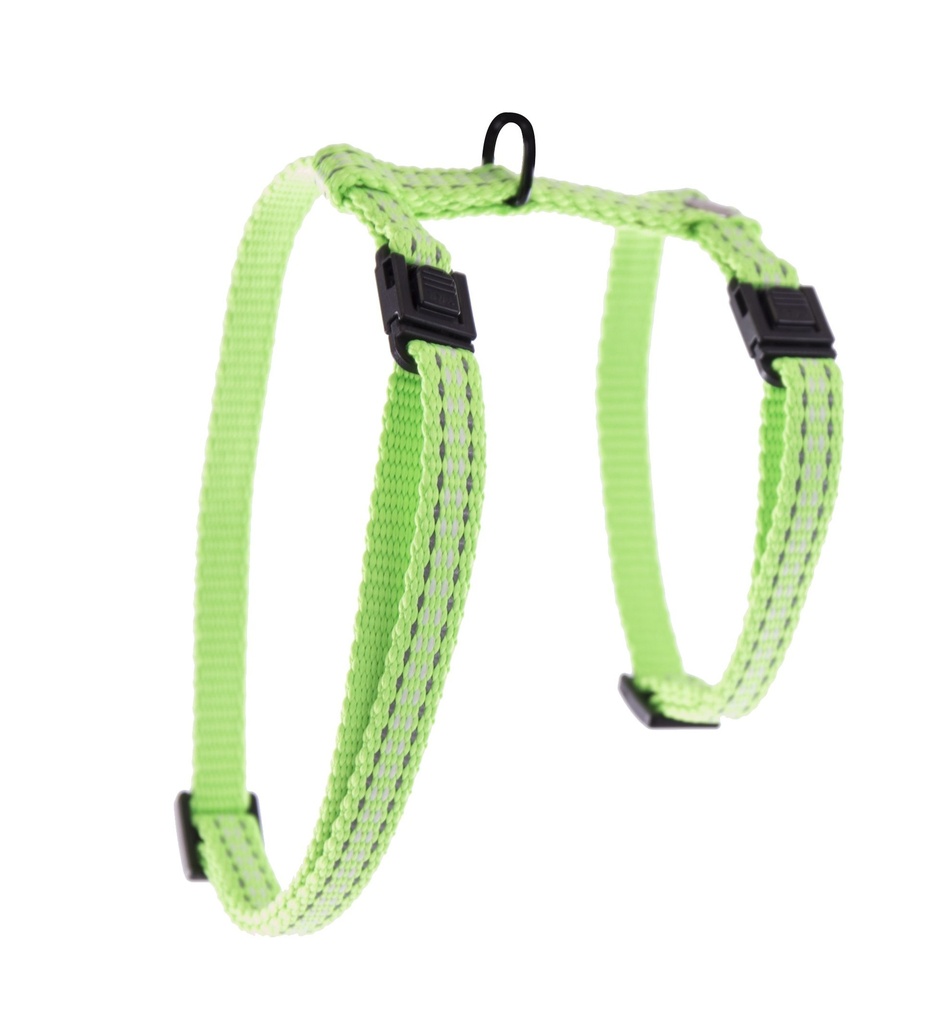 [14943] Harnais pour chat "Safety" vert citron - Martin Sellier