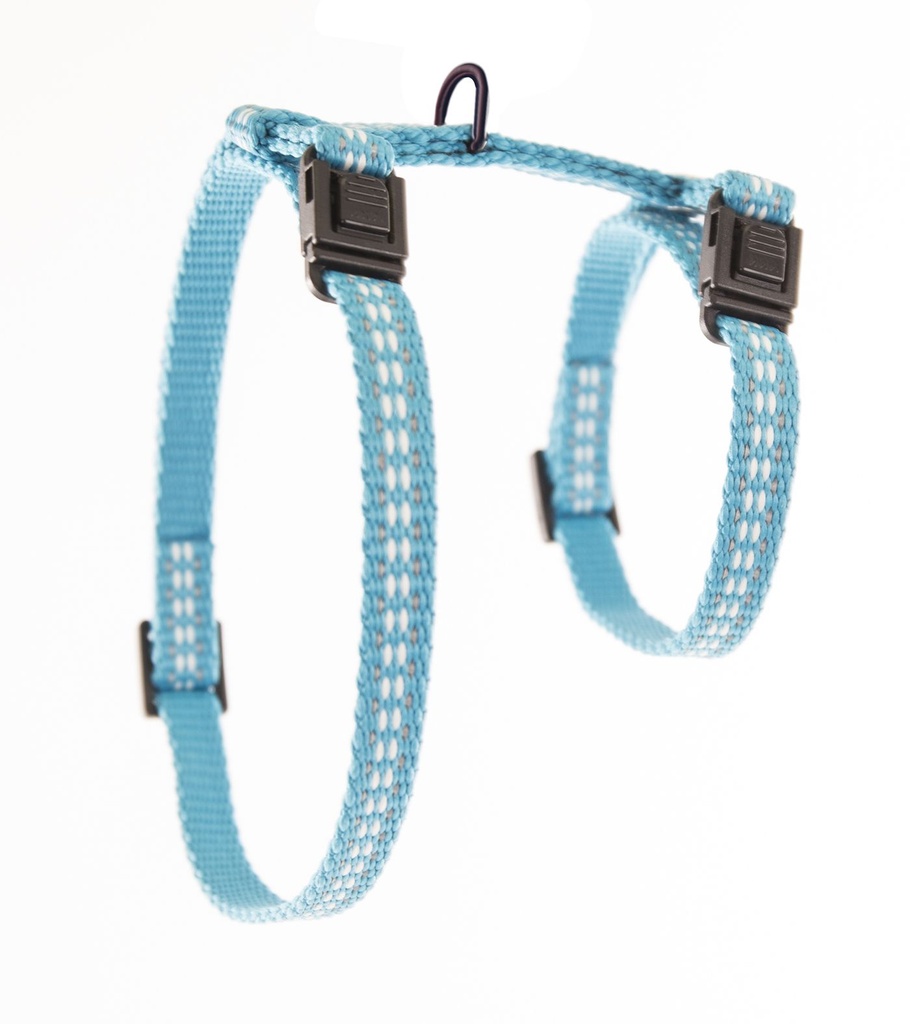 Harnais pour chat "Safety" bleu - Martin Sellier