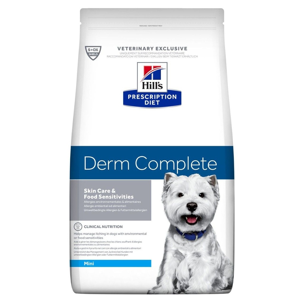Canine Derm Complete Mini (1 kg) - Hill's Prescription Diet
