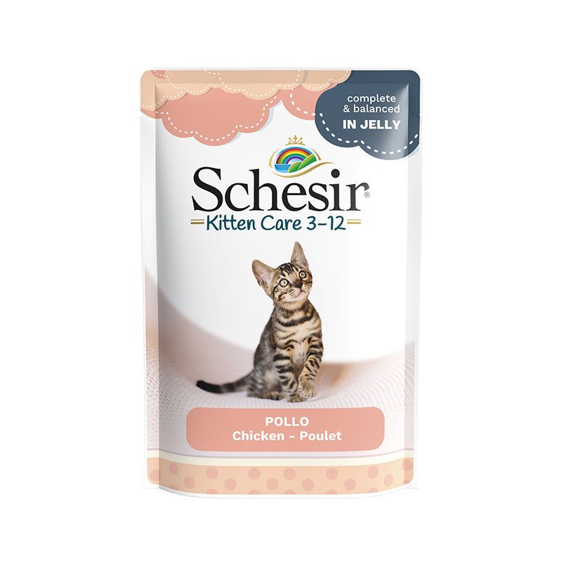 [14991_26414] Sachet fraîcheur pour chaton en gelée - Filet de poulet (85 g) - Schesir