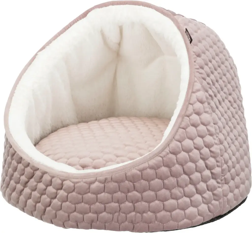 Abri douillet "Livia" vieux rose/crème (Taille 1 : 45 x 33 cm) - Trixie