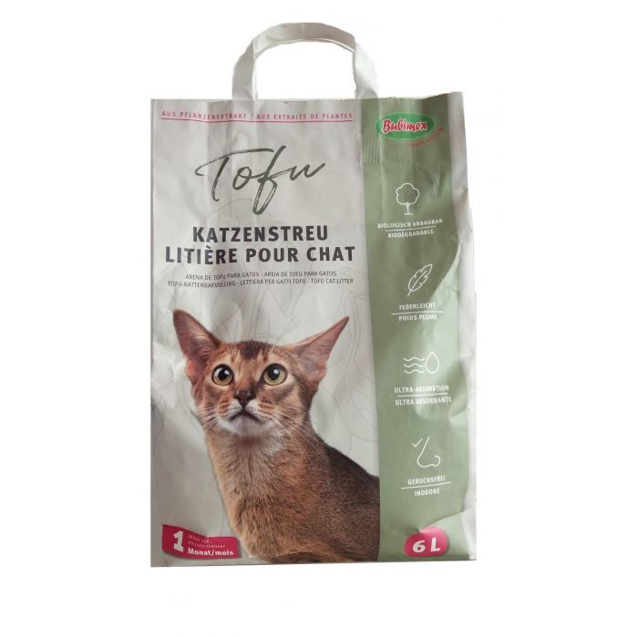 Litière Tofu (6 litres) - Bubimex