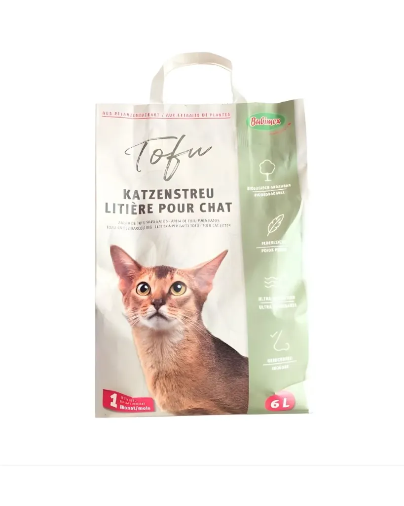 Litière tofu (6 litres) - Bubimex