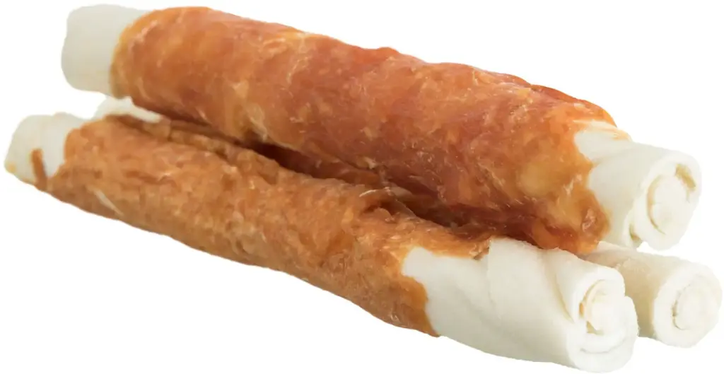 Denta Fun Rolls au poulet (17 cm, 3 pcs) - Trixie