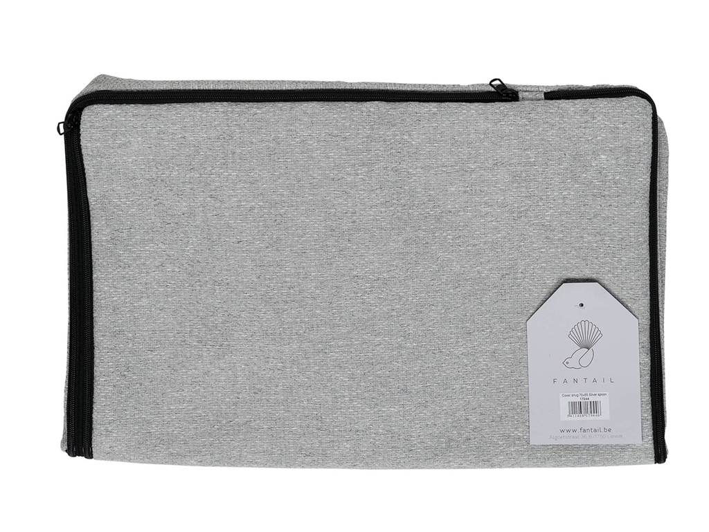 Housse de matelas pour chien MELLOW Snug 100x80 cm (Pearl Grey) - Fantail