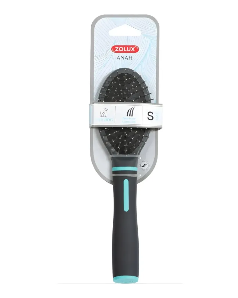 [15116_26596] Brosse pneumatique Anah pour chien (S) - Zolux