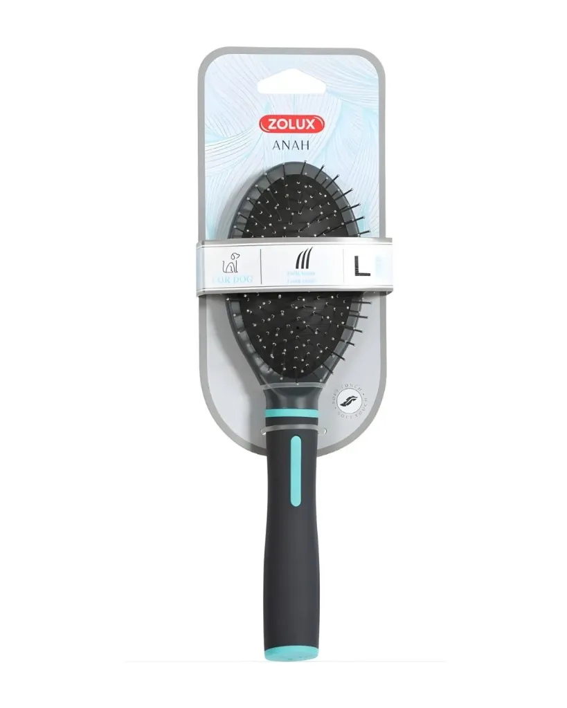 [15116_26597] Brosse pneumatique Anah pour chien Anah (L) - Zolux