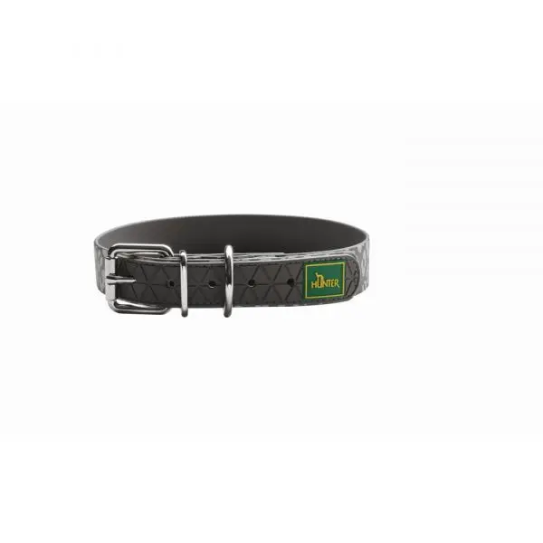 Collier réfléchissant pour chien motif léopard gris - Convenience Reflect (L) - Hunter