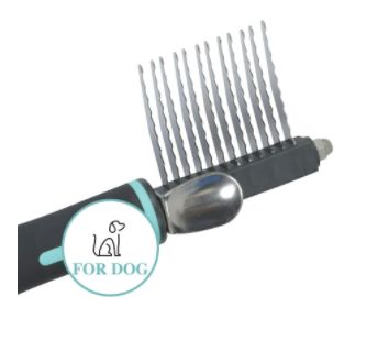 Peigne démêloir 12 lames pour chien - Anah