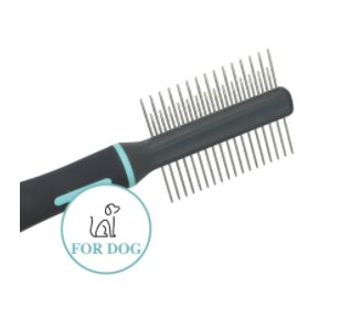 [15147] Peigne double pour chien - Anah