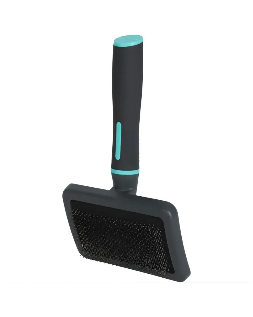 [15159_26658] Brosse slicker Anah pour chien (L) - Zolux