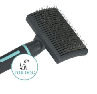 Brosse Slicker rétractable pour chien (M) - Anah