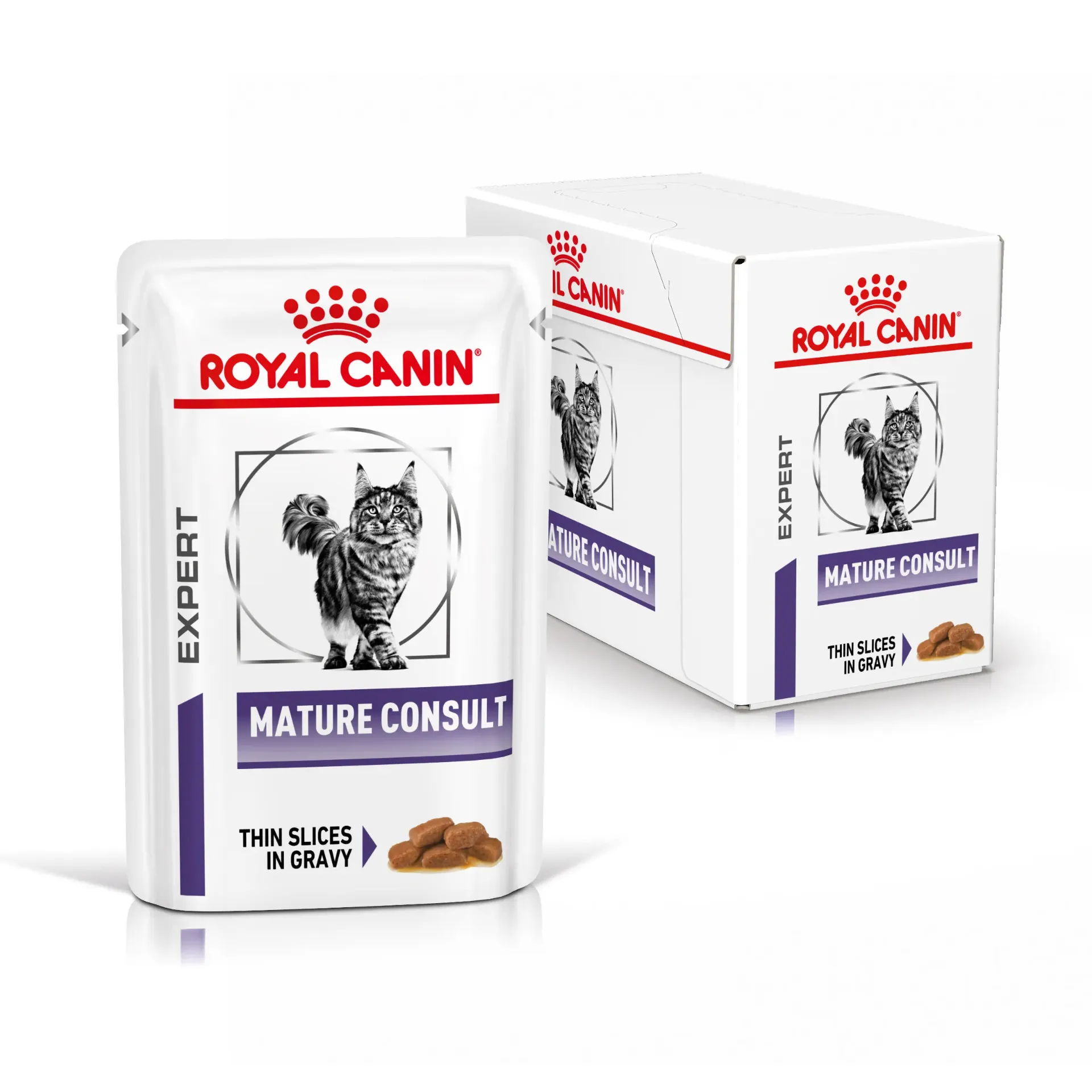 [15166] Cat Mature Consult pour chat senior Royal Canin (12 sachets 85 g) - Veterinary Care Nutrition