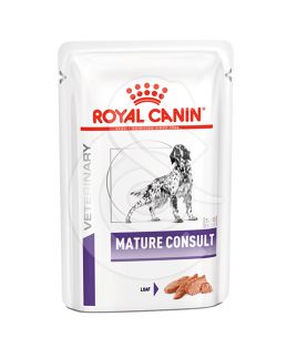 Dog Mature Consult en mousse (12 sachets 85g) - Royal Canin Veterinary