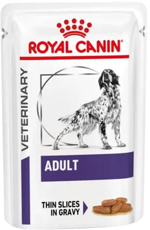 Dog Adult en émincées (12 sachets 100 g) - Royal Canin Veterinary