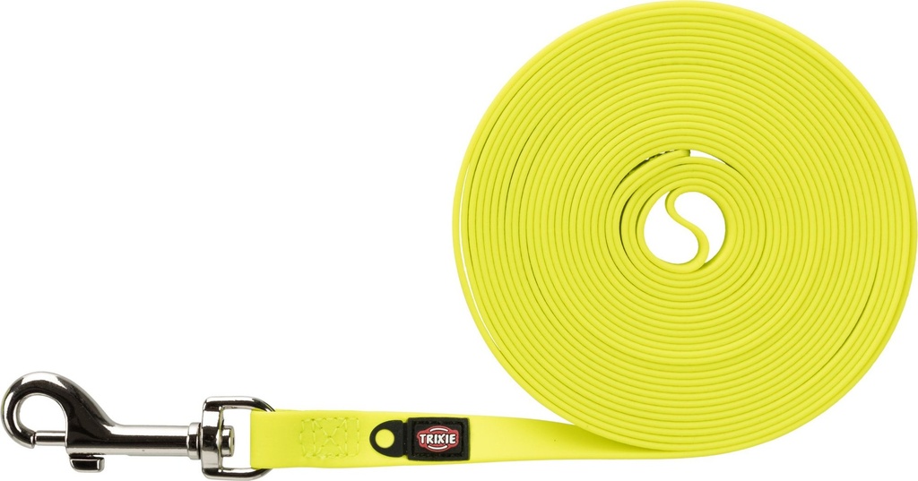 [15190_26795] Laisse à pister Easy Life pour chien M-L - Jaune (5 m) - Trixie