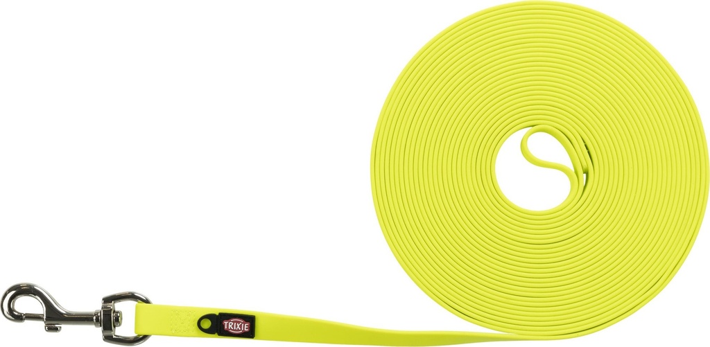 Laisse à pister Easy Life pour chien M-XL - Jaune (10 m) - Trixie