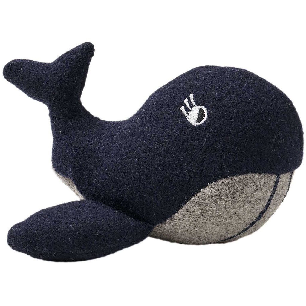 [15245_26850] Peluche Baleine Eiby pour chien (18 cm) - Hunter